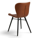 Silla \'Böda\' - Negro/Marrón