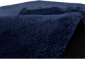 Alfombra de pelo \'Aranga Super Soft\' - Azul oscuro