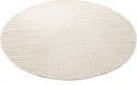 Alfombra redonda \'Devon\' - Crema