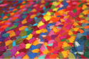 Alfombra de trapo \'Flätan\' - Multicolor