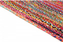 Alfombra de trapo \'Flätan\' - Multicolor