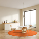 Alfombra redonda \'Hamilton\' - Naranja