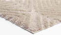 Alfombra de pelo largo \'Monti\' - Beige