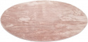 Alfombra redonda \'Aranga Super Soft Fur\' - Rosa