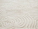 Alfombra redonda \'Amora\' - Blanco