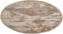 Alfombra redonda \'Aranga Super Soft Fur\' - Marrón