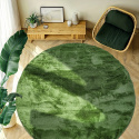 Alfombra redonda \'Aranga Super Soft\' - Oliva