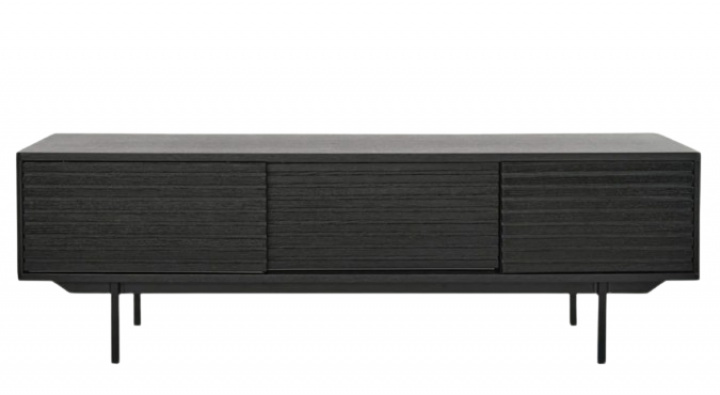 Mesa de TV \'Sense\' - Negro en el grupo Muebles / Estantes y almacenamiento / Mesas de TV con Reforma (J9715-BO)