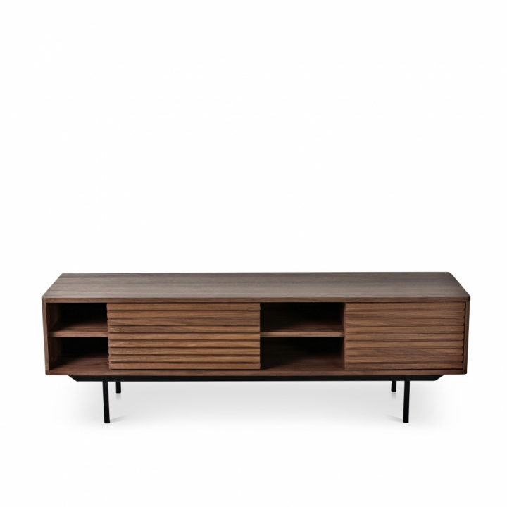 Mesa de TV \'Padua\' - Marrón en el grupo Muebles / Estantes y almacenamiento / Mesas de TV con Reforma (J9715)