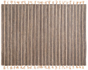 Alfombra \'Striped Sand\' - Natural 160x230