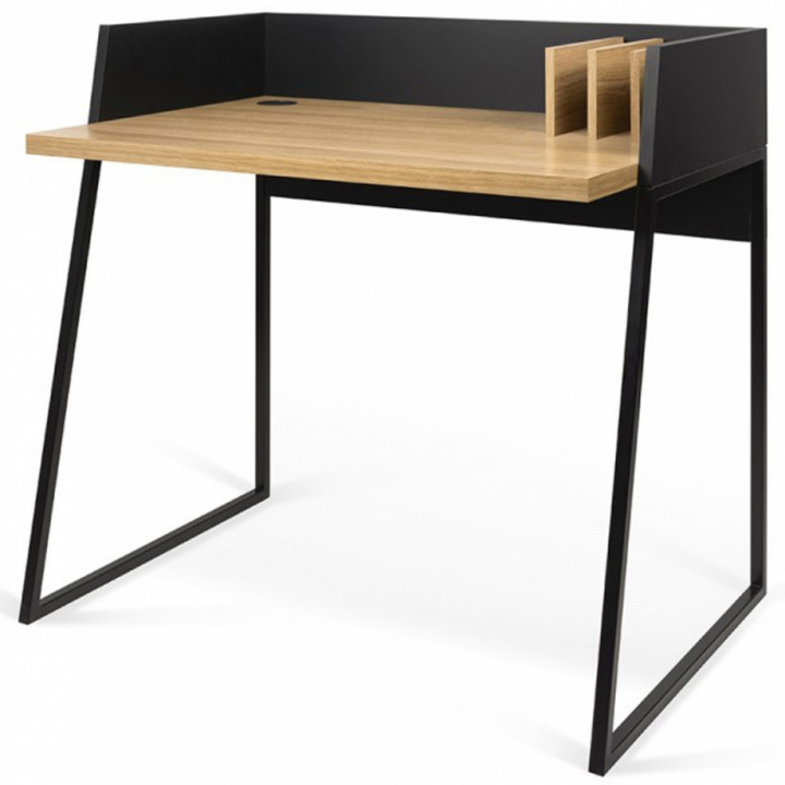 Escritorio \'Kenneth\' - Roble/Negro en el grupo Muebles con Reforma (KENNETWD01)