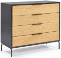 Cómoda \'Koln\' - Roble/Negro
