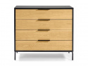Cómoda \'Koln\' - Roble/Negro