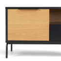 Mesa de TV \'Koln\' - Roble/Negro