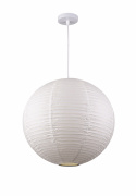 L&aacute;mpara de arroz \'Lycka\' - Blanca 40cm