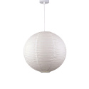 L&aacute;mpara de arroz \'Lycka\' - Blanca 50cm