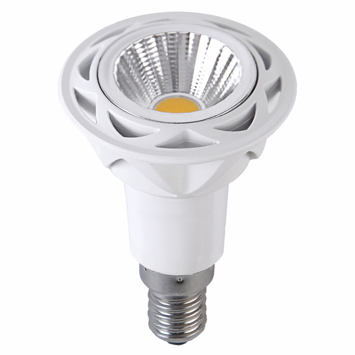 Lámpara de foco \'E14 LED 50 mm\' - Clara/Blanca en el grupo Iluminación / Accesorios de lámpara / Fuentes de luz con Reforma (L191)