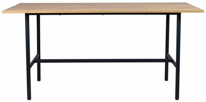 Mesa de comedor \'Line\' - Roble/Negro 160x90cm en el grupo Muebles / Mesas / Mesa de comedor con Reforma (LINEDT01)