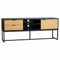 Mueble de TV \'Line\' - Roble/Negro