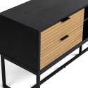 Mueble de TV \'Line\' - Roble/Negro
