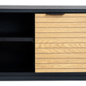 Mueble de TV \'Line\' - Roble/Negro