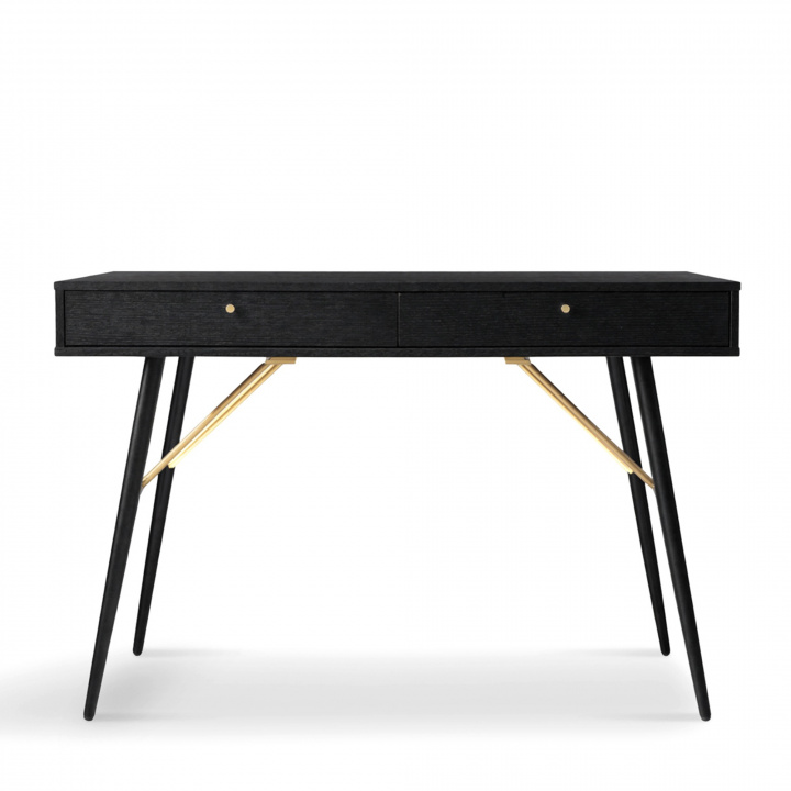 Escritorio \'Lux\' - Negro/Mes&oacute;n en el grupo Muebles / Mesas / Escritorios con Reforma (LUXWD01)