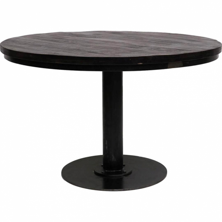 Mesa de comedor \'Jack\' Redonda 120cm - Negro en el grupo Habitaciones con Reforma (M03130)
