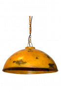 Lámpara industrial \'Thormann\' - Amarillo/Patina