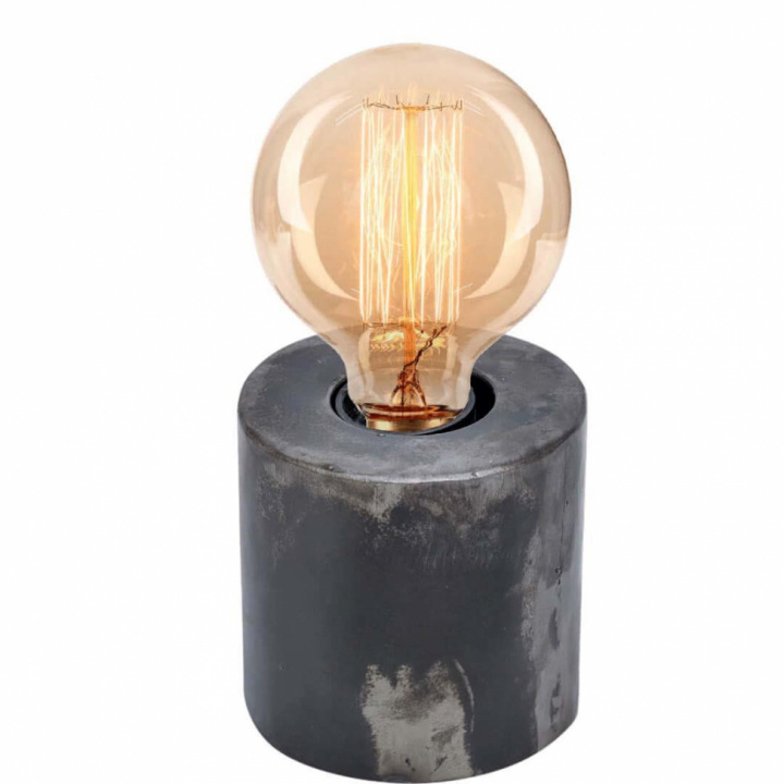 Lámpara de mesa \'Fabio\' - Gris en el grupo Iluminación / Lámparas / Lámparas de mesa con Reforma (M08268)