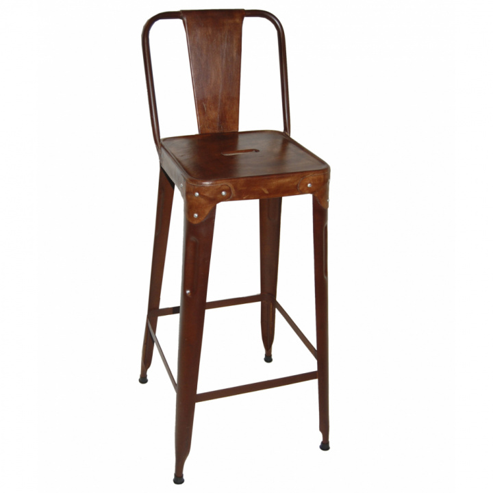 Taburete \'Cope\' - Asiento de Cuero 2 en el grupo Muebles / Muebles para sentarse / Taburetes de bar con Reforma (M11050)