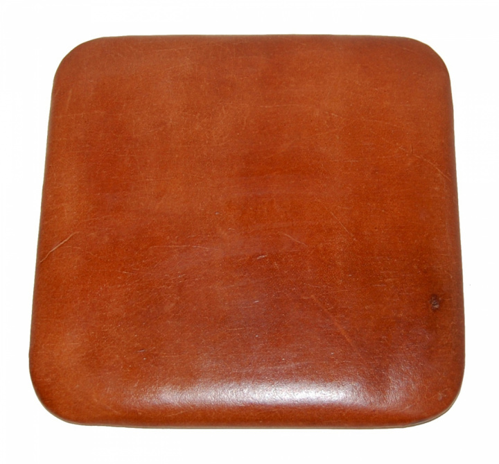 Cojín \'Sitt\' 27cm - Cuero en el grupo Decoración / Textiles / Cojines de asiento con Reforma (M1406)