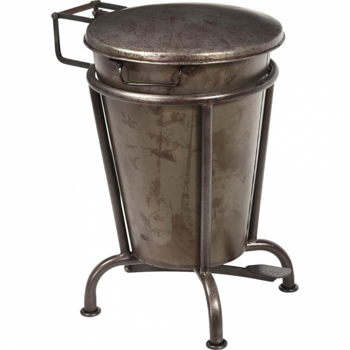 Cubeta de pedal \'Klapp\' - Hierro en el grupo Muebles / Estantes y almacenamiento / Almacenamiento pequeño con Reforma (M16659)