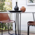 Sillón Vintage - Cuero/Hierro