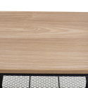 Carro de cocina/Carro de bebidas \'Grums\' - Negro/Madera