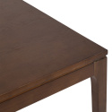 Mesa de comedor \'Aspa\' 140x80cm - Nogal