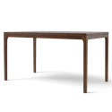 Mesa de comedor \'Aspa\' 140x80cm - Nogal