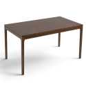 Mesa de comedor \'Aspa\' 140x80cm - Nogal
