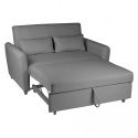 Sillón cama \'San Francisco\' - Gris oscuro