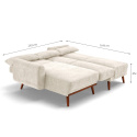 Sofá cama \'Texas\' - Beige