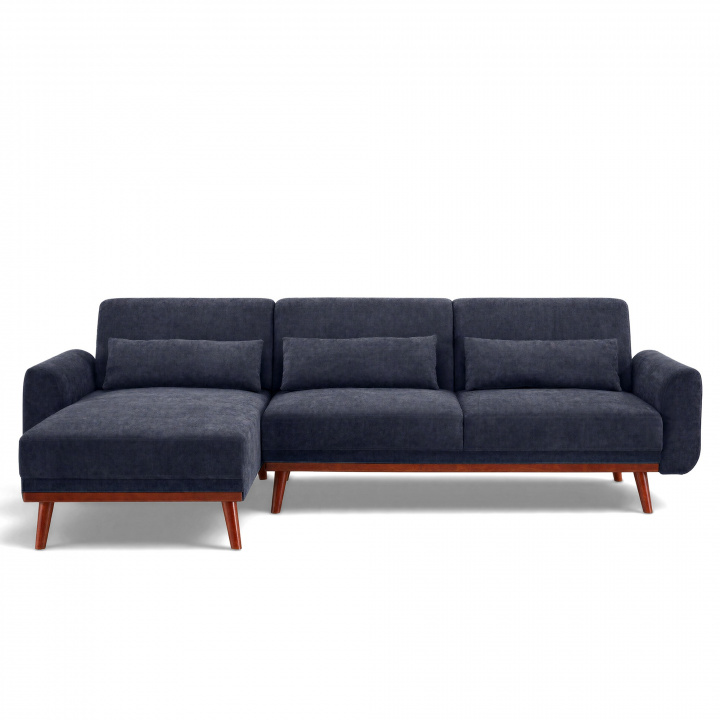 Sofá cama \'Texas\' - Gris oscuro en el grupo Muebles / Sofás / Sofás cama con Reforma (MLM-502580)