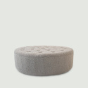 Puf \'Dimple\' Redondo 100cm - Gris