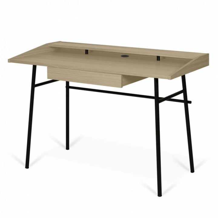 Escritorio \'Punt\' - Roble/Negro en el grupo Habitaciones con Reforma (PUNTWD01)