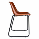 Silla Vintage - Cuero/Hierro