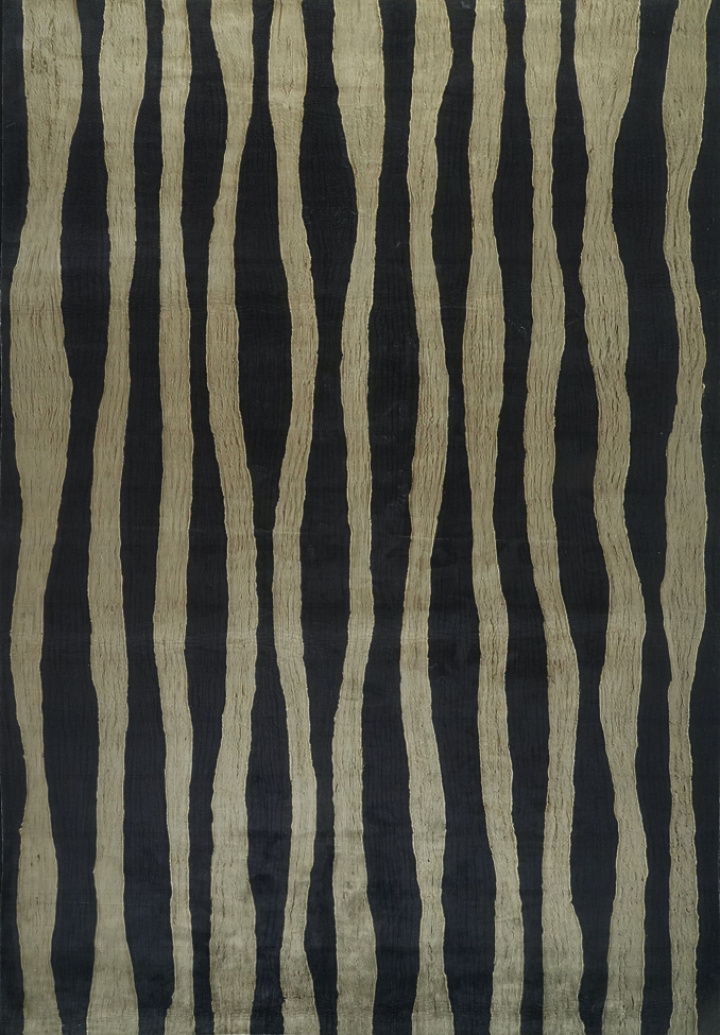 Alfombra \'Seronis\' - Negro/Beige en el grupo Decoración / Alfombras con Reforma (RG01-1)