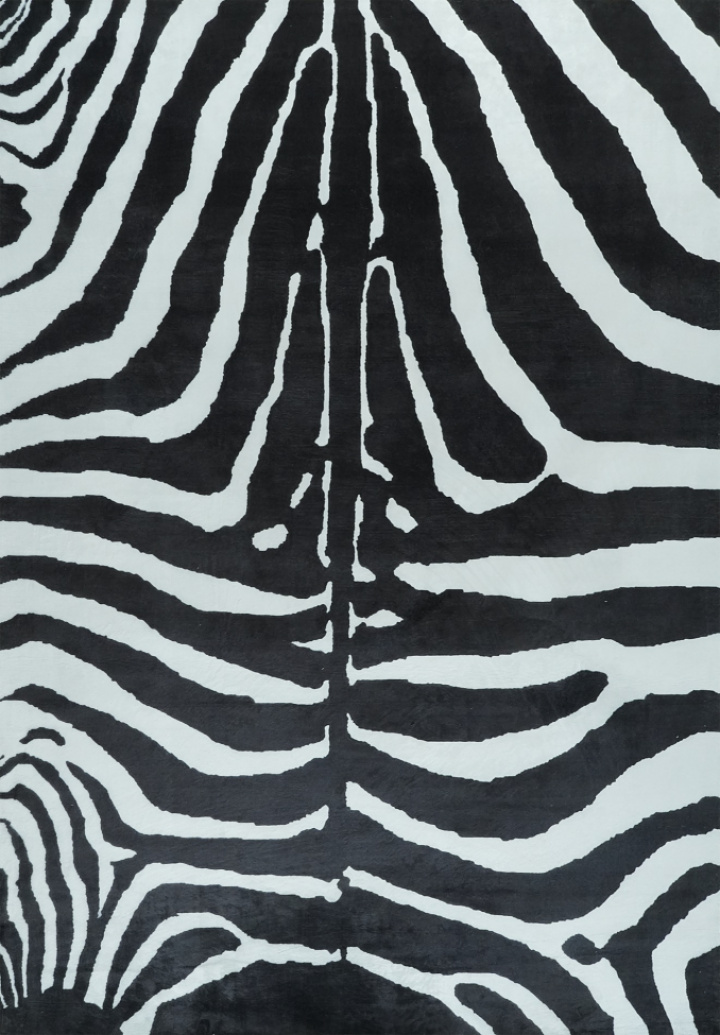 Alfombra \'Marovi\' - Negro/Blanco en el grupo Decoración / Alfombras con Reforma (RG01-30)