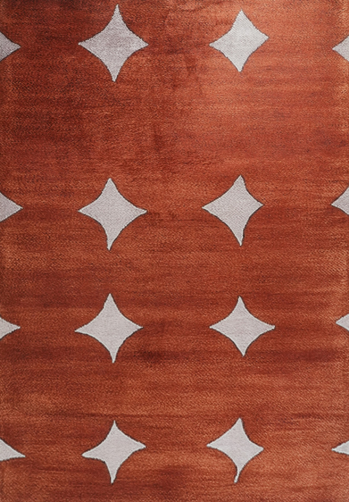 Alfombra \'Calvera\' - Roja en el grupo Decoración / Alfombras con Reforma (RG01-34)