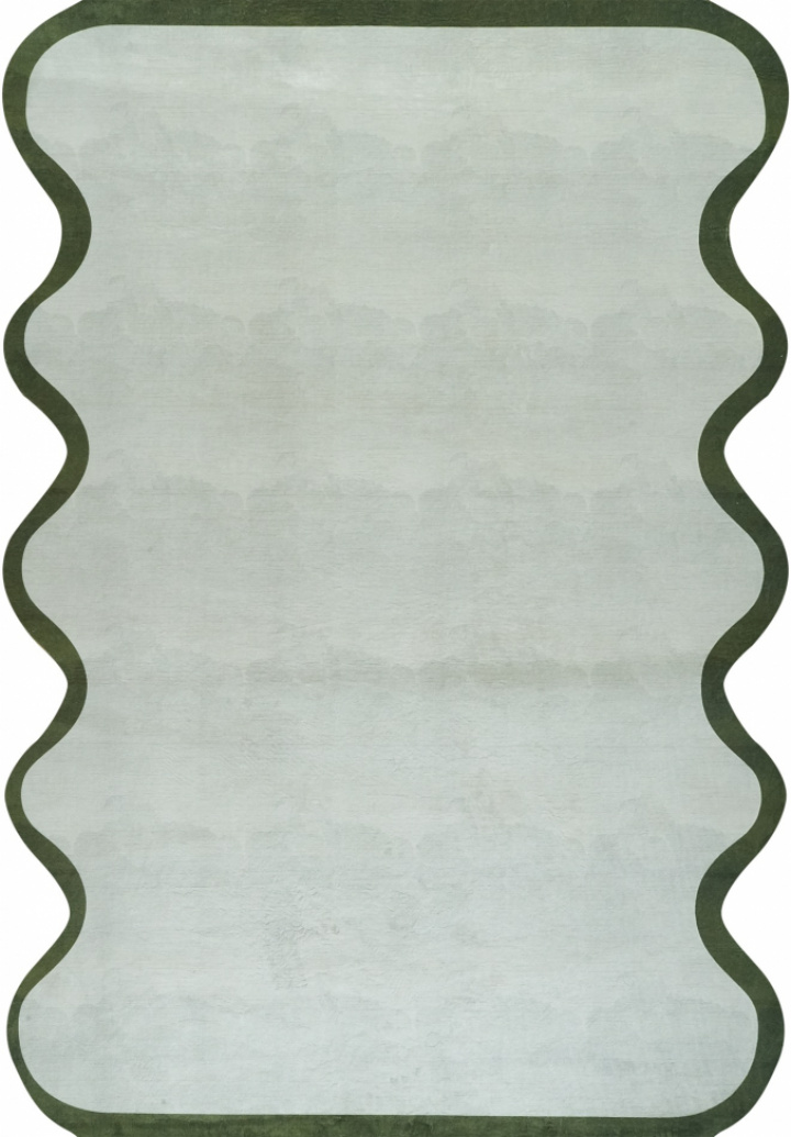 Alfombra \'Rivetta\' - Beige/Verde en el grupo Decoración / Alfombras con Reforma (RG01-37)