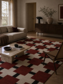 Alfombra \'Castoro\' - Roja