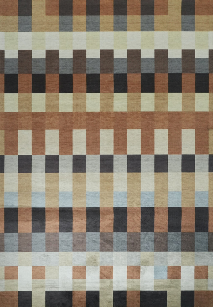 Alfombra \'Markelo\' - Marrón/Multicolor en el grupo Alfombras con Reforma (RG01-56)