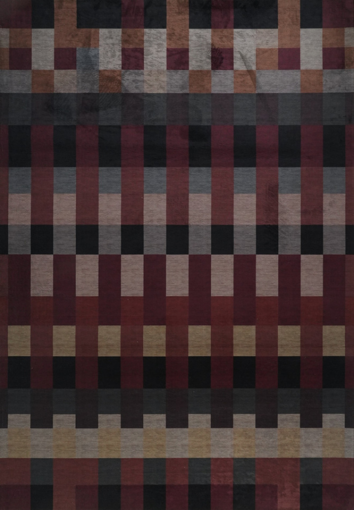 Alfombra \'Markelo\' - Roja en el grupo Decoración / Alfombras con Reforma (RG01-58)